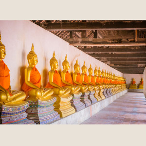 Buddha Temple in Thailand Print
